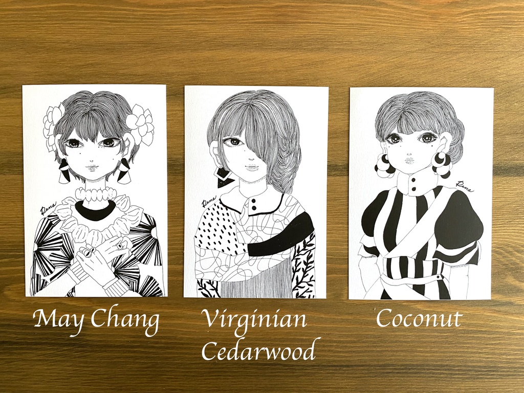 ランダムポストカード6枚セット【ボタニカ展】