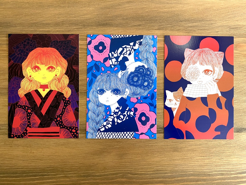 ランダムポストカード6枚セット【カラー】