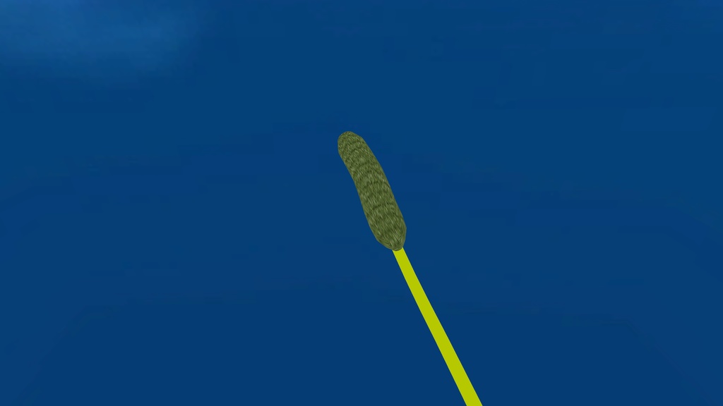 揺れるねこじゃらし【VRC向け3Dモデル】