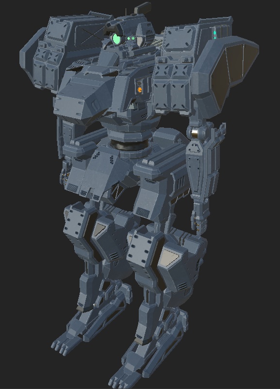 VRChat用アバター【V.R.】-Struggle_mdl.1-