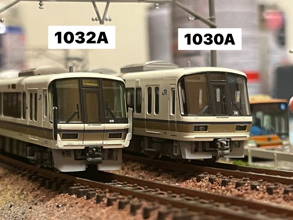 1032A 221系スカート(KATO車用・更新前仕様・TN化、ダミー化用)