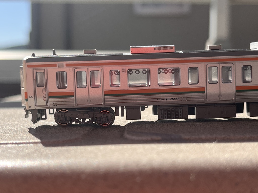 中古鉄道模型 [パーツ交換済み] 1/150 JR211系5000番台3両編成