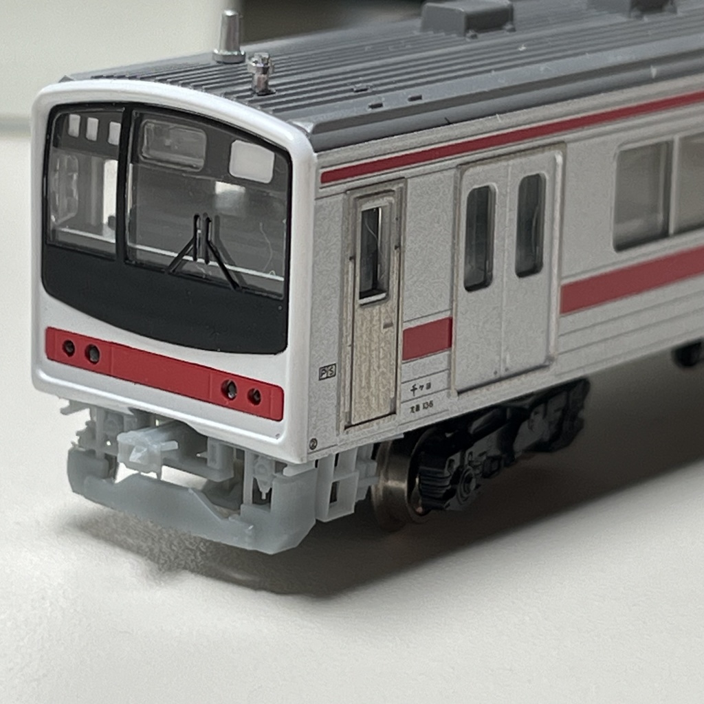 1087A 205系前面床下パーツ(スカート付)2編成4両分