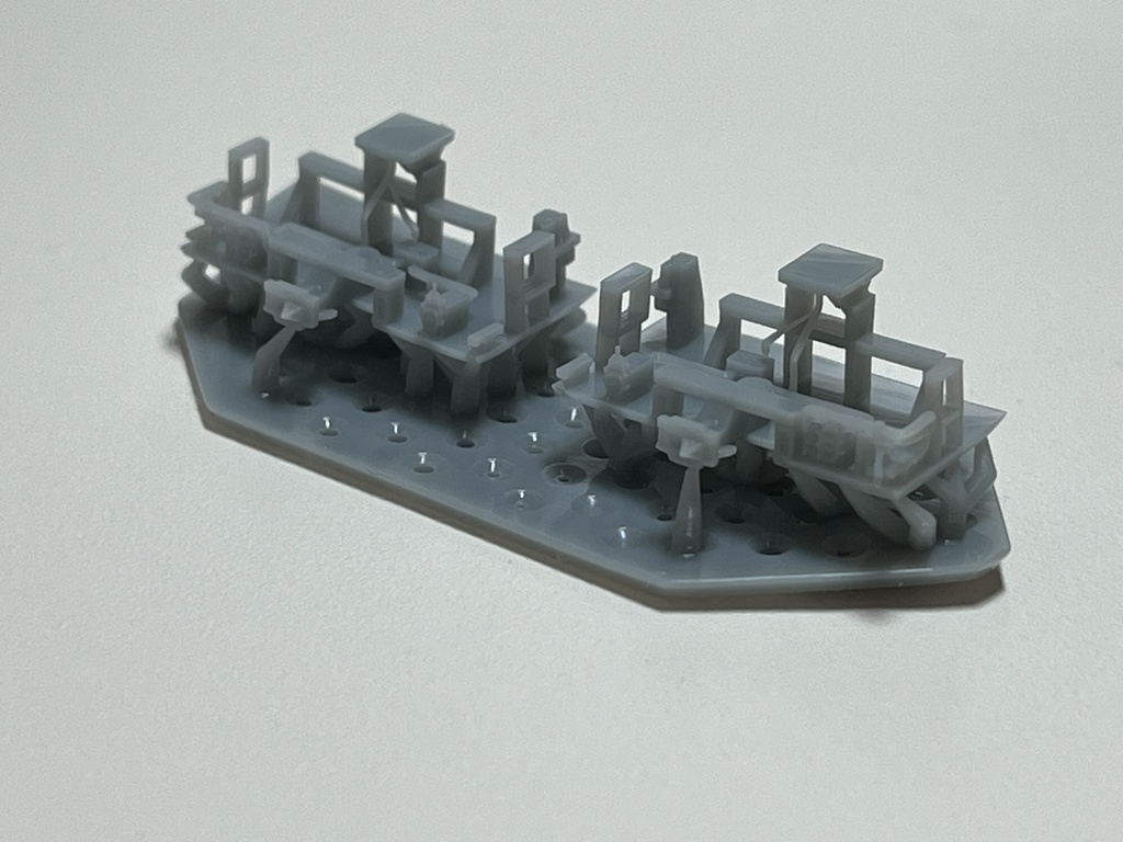 1088A 205系前面床下パーツ(スカートなし)2編成分入り