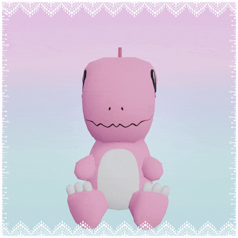 Dino Head Pet
