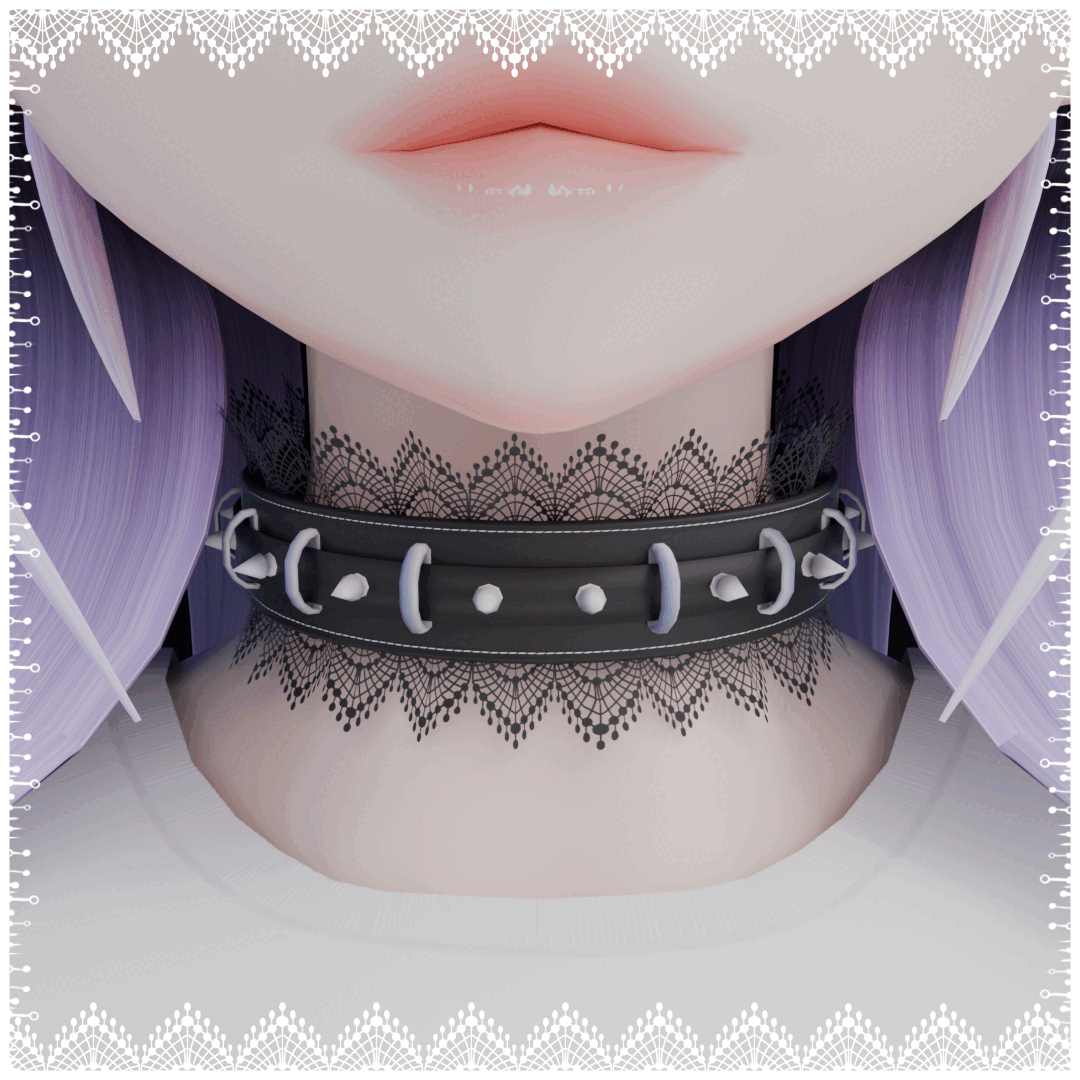 Laced Collar