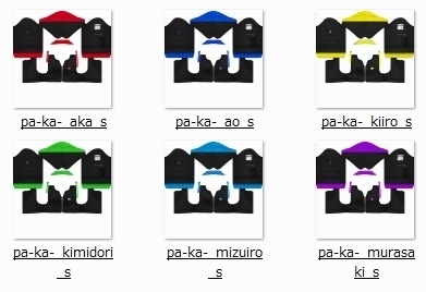 修正版【VRoid用】ジップパーカーショート.ver【テクスチャ】