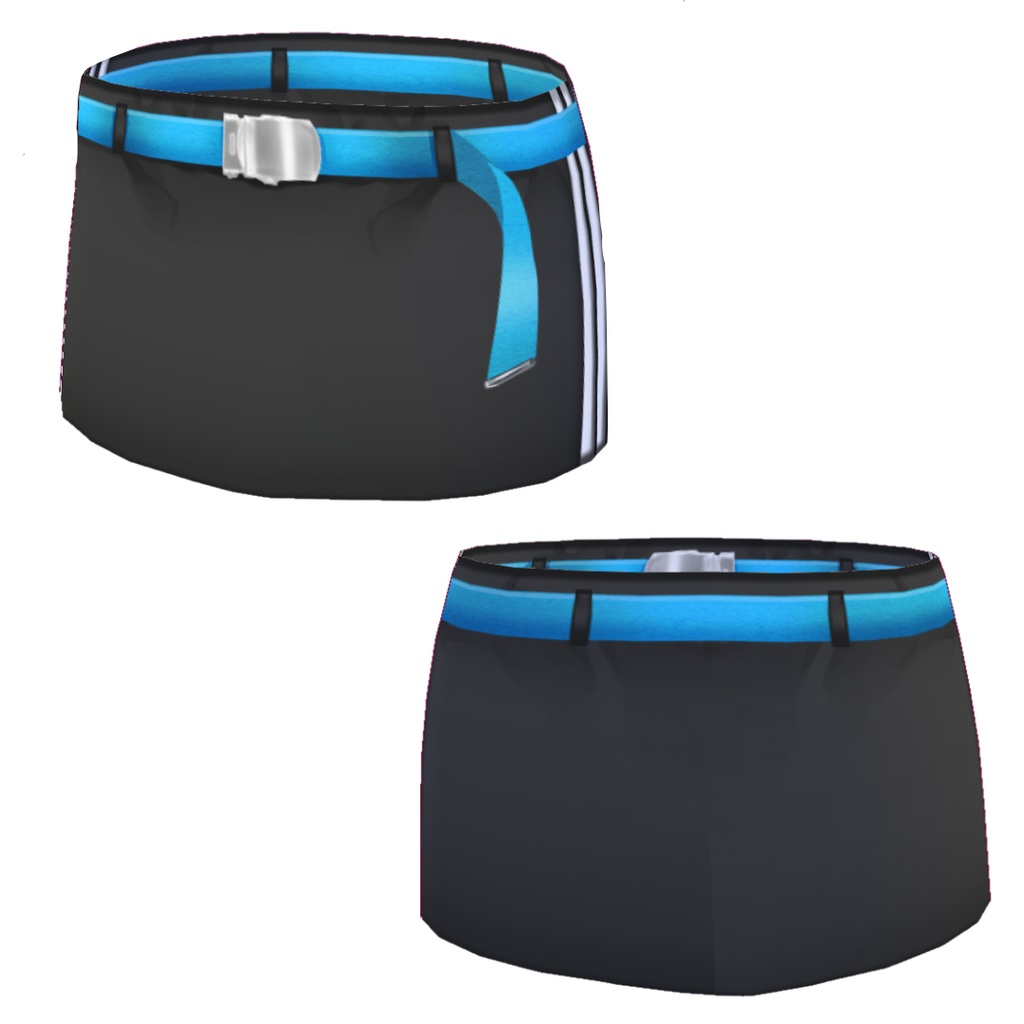 無料【VRoid用】スポーティスカート【テクスチャ】