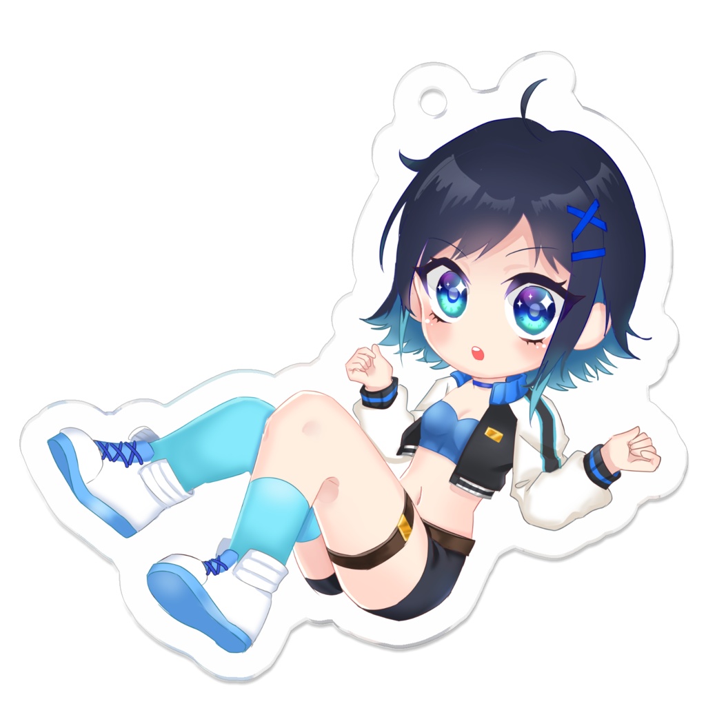 curieアクリルキーホルダー