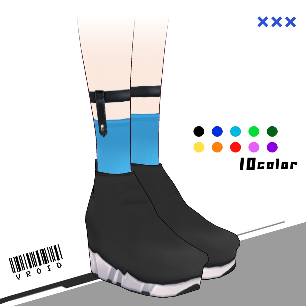 【正式版VRoid対応】サイバーパンクセット ‐cyberpunkset‐【テクスチャ】