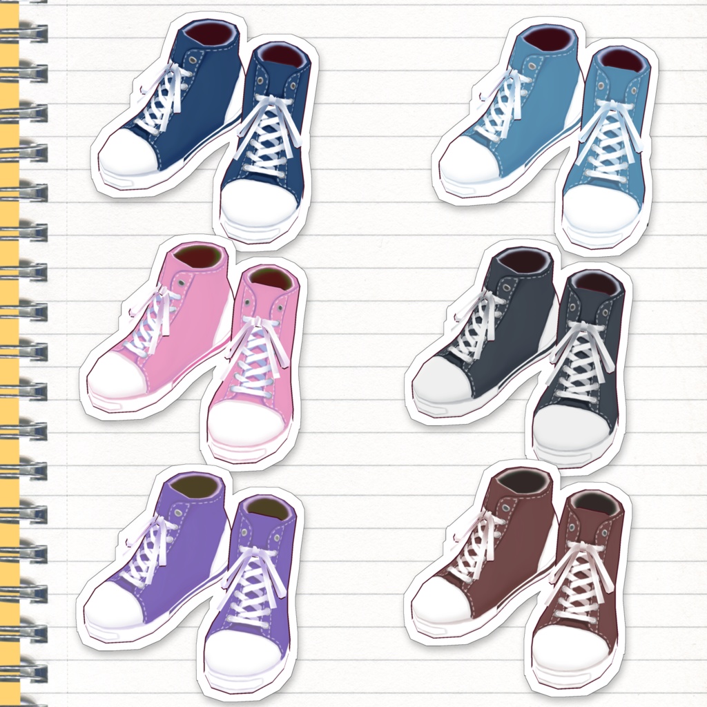 【β版VRoid用テクスチャ】ゆるだぼ制服セット