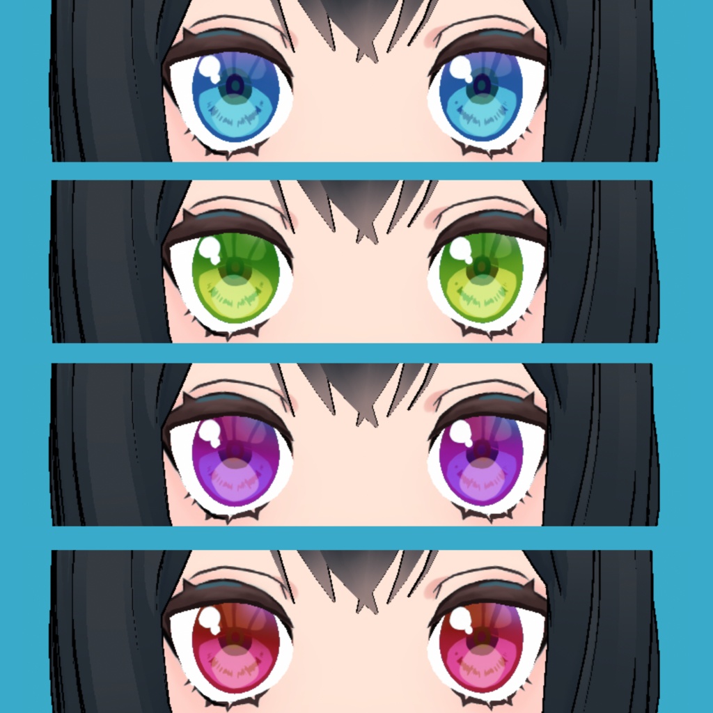 【3Dモデル】黒井マオ【β版VRoid製VRMモデル】