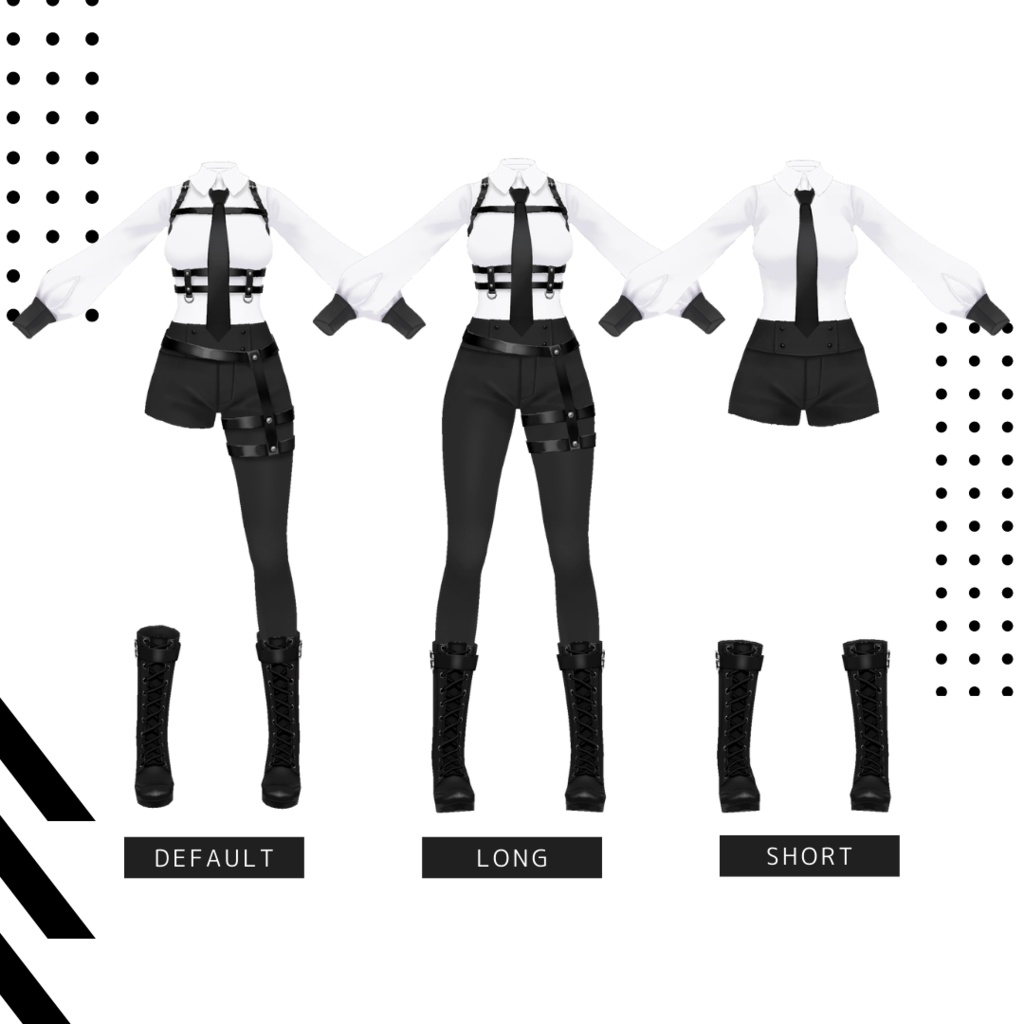 【VRoid製3Dモデル】クシィ【VRM、.vroidデータ付】