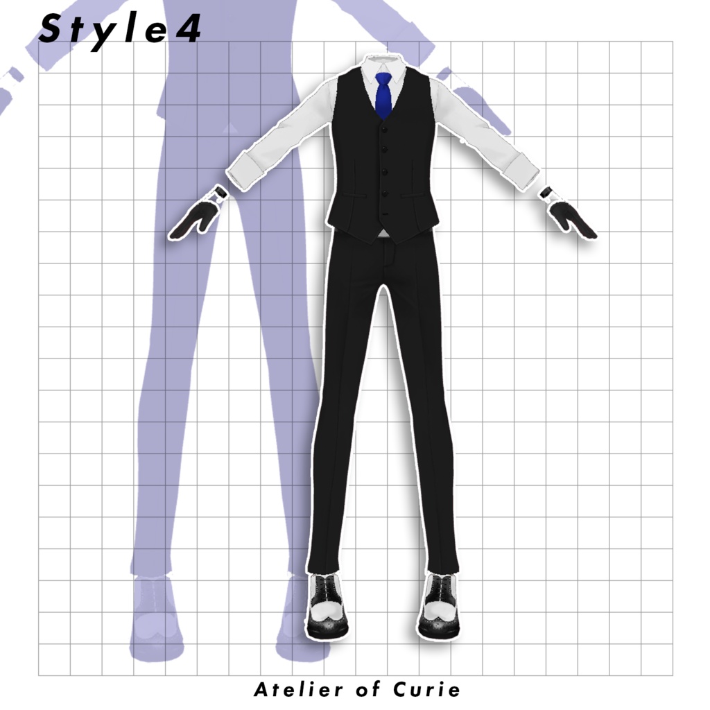 【#VRoid】クリエノアトリエ スーツコレクション