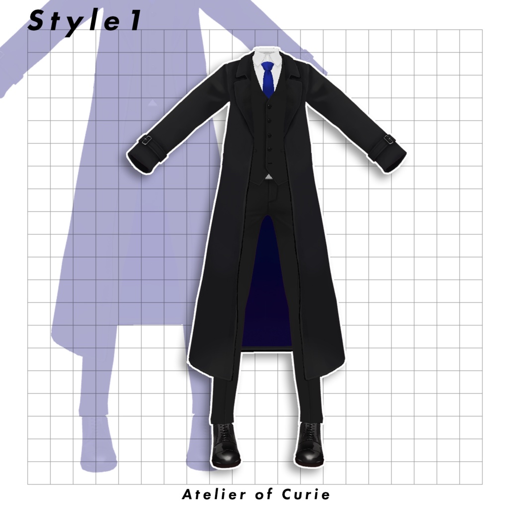 【#VRoid】クリエノアトリエ スーツコレクション