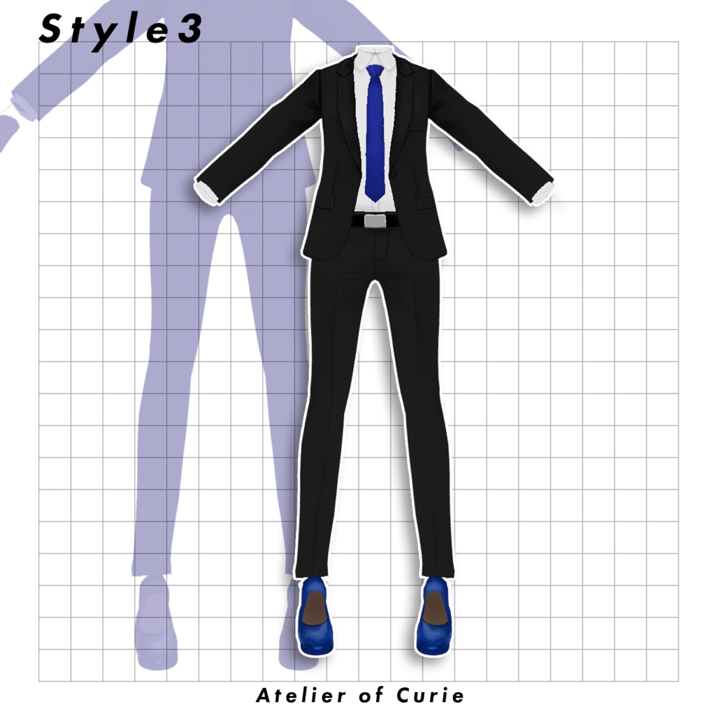 【#VRoid】クリエノアトリエ スーツコレクション