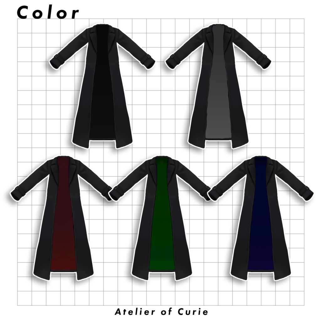 【#VRoid】クリエノアトリエ スーツコレクション