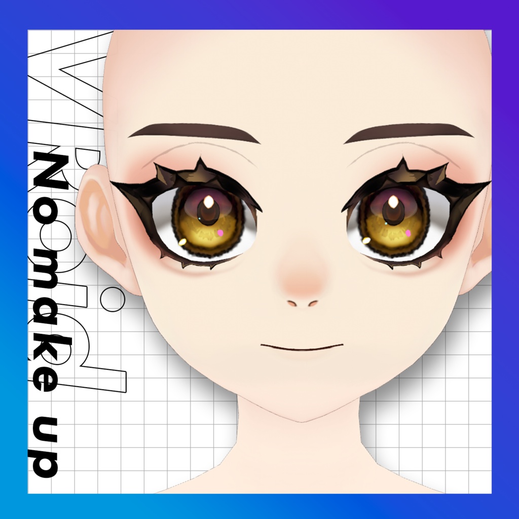 【VRoid】顔プリセット- glow -