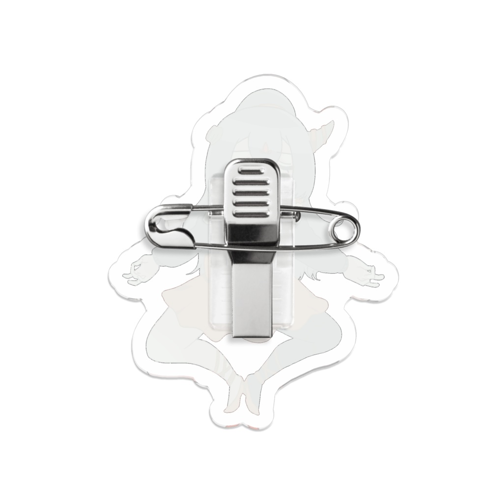 煩悩退散アクリルバッジ