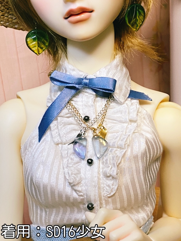 【sold out】※セット販売※蛍石ネックレス⑤*天然石*フローライト