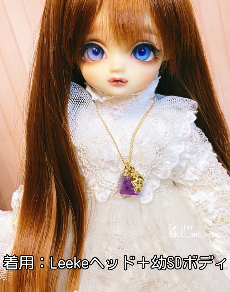 【sold out】蛍石ネックレス㉗*天然石*フローライト