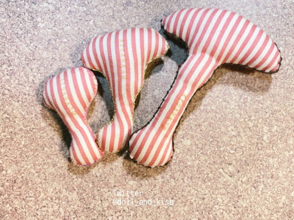 【sold out】ベニテングタケドールクッション(57)*お試しセット