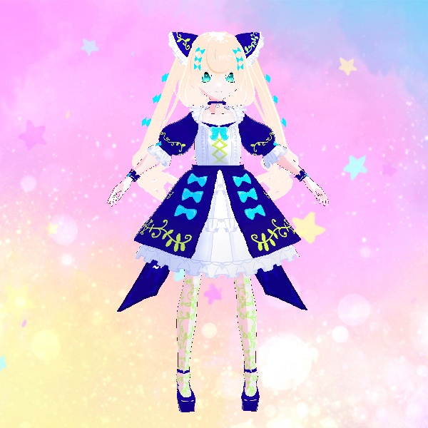 【VRM vroidモデル】ノーブル