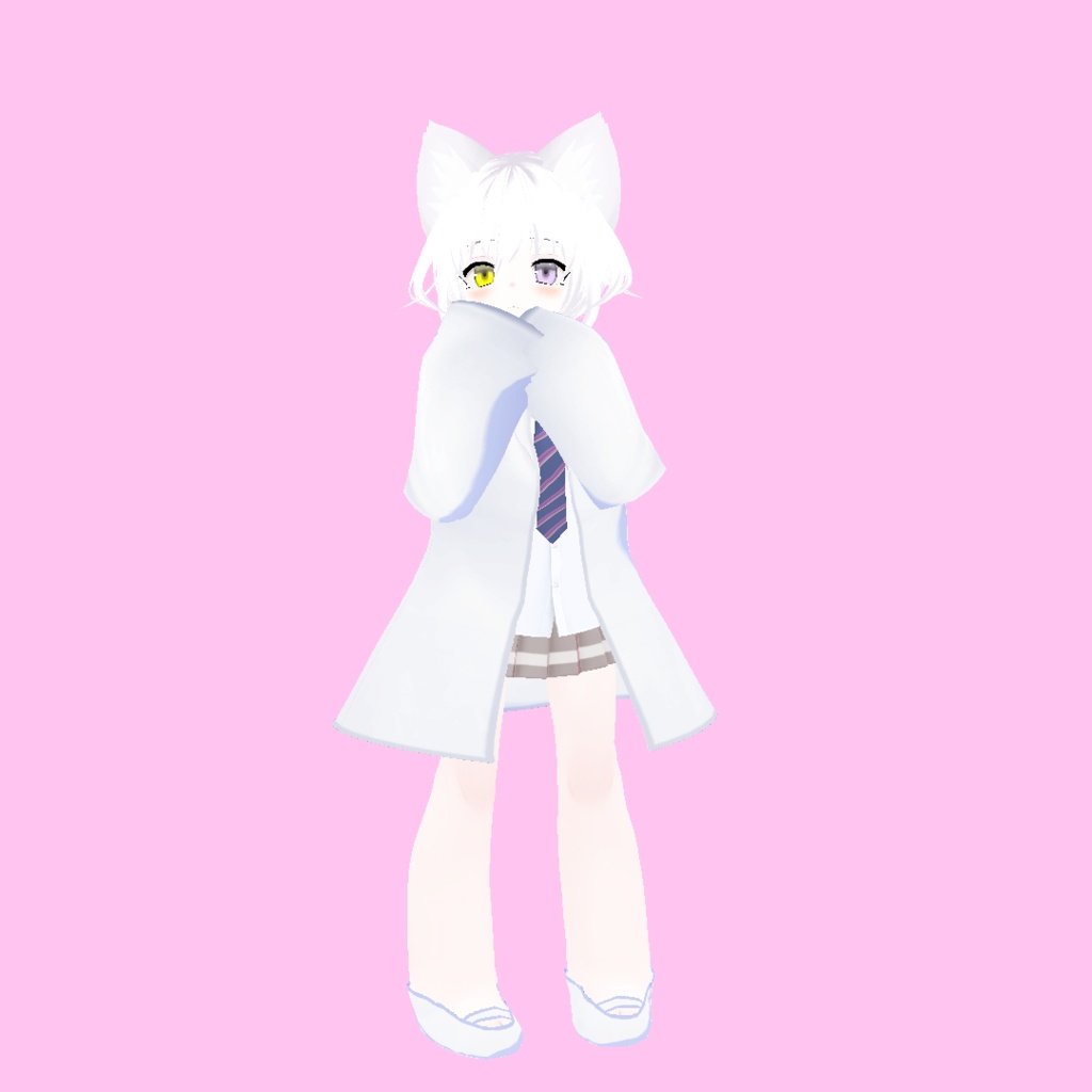 【VRM vroidモデル】はくいちゃん