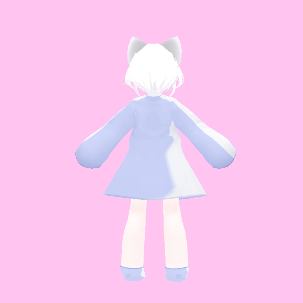 【VRM vroidモデル】はくいちゃん