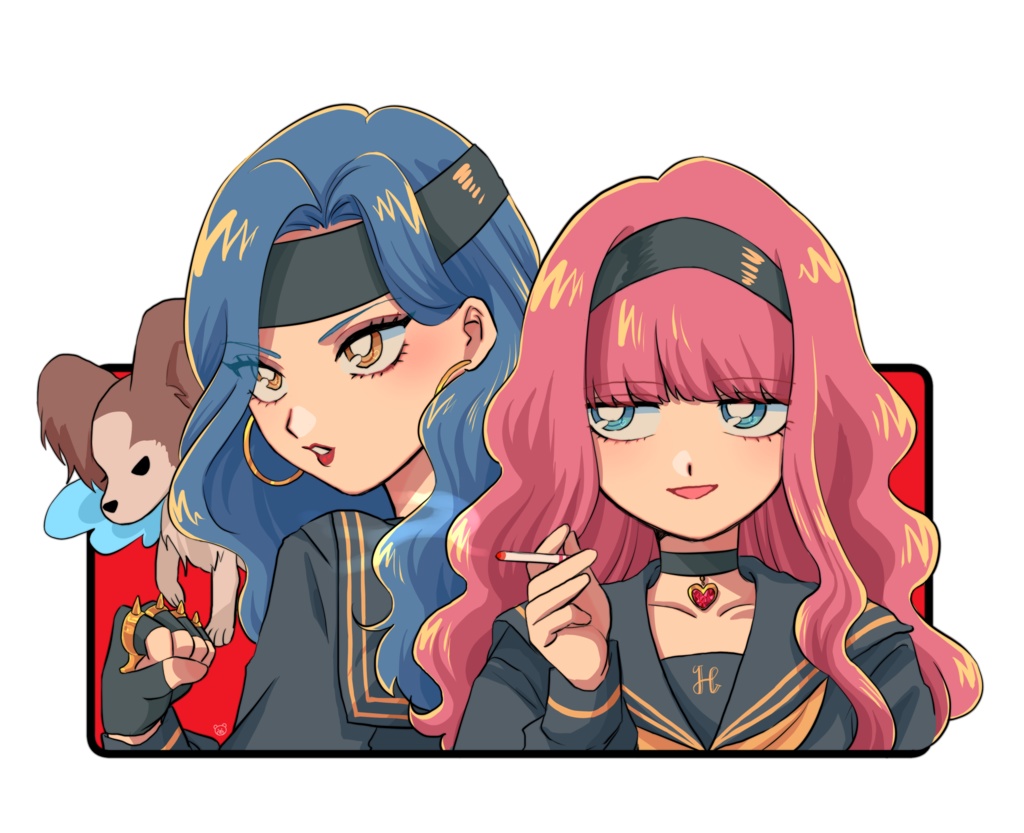 Honeys学園「ろろまる&レオン」