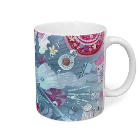 【月波ナト公式】一周年記念&birthdayマグカップ【一周年記念&誕生日グッズ】