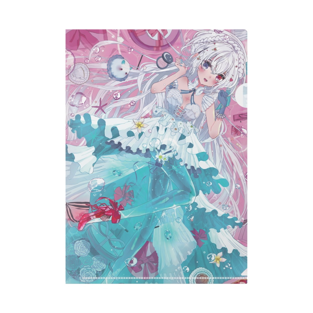 【月波ナト公式】クリアファイル【一周年記念&誕生日グッズ】