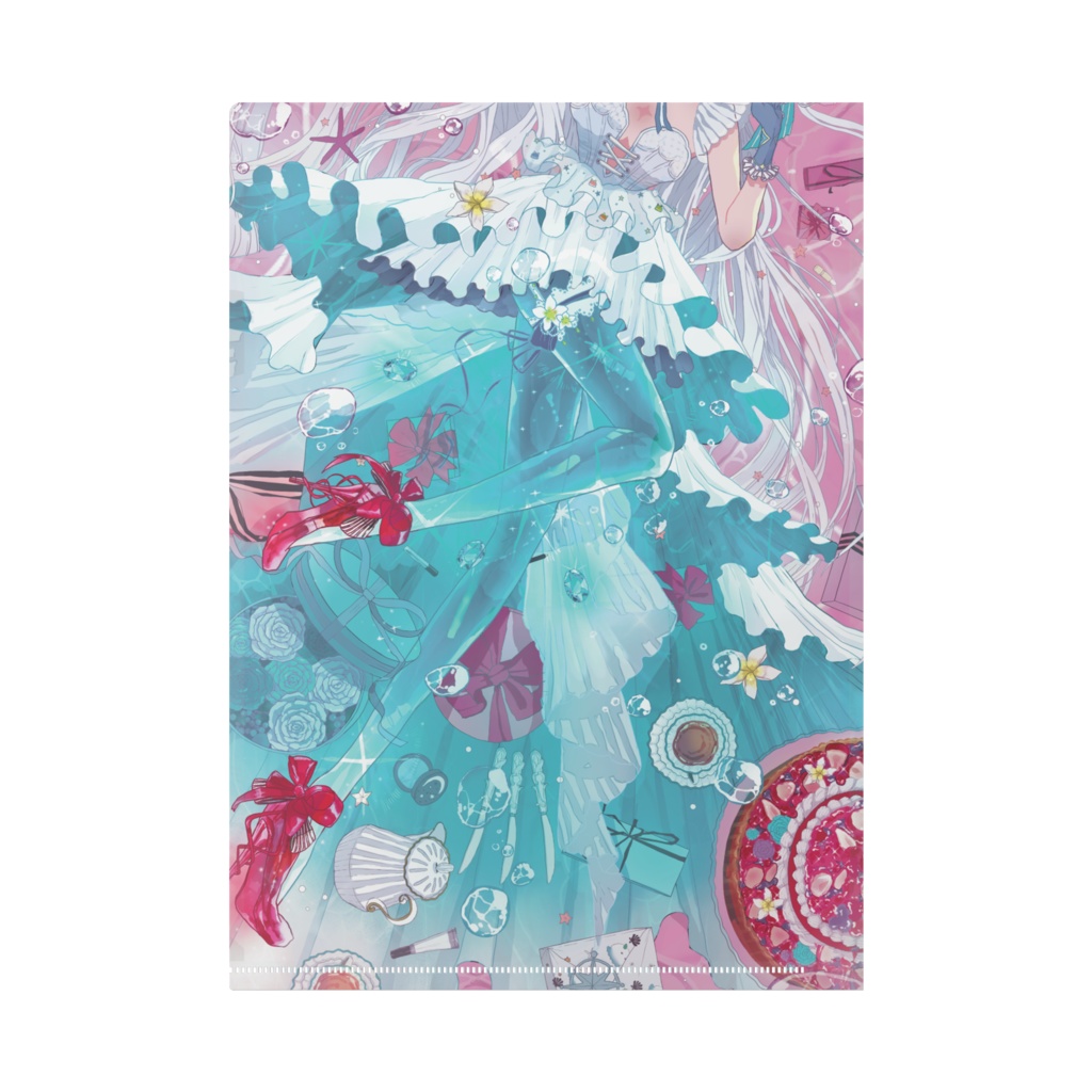 【月波ナト公式】クリアファイル【一周年記念&誕生日グッズ】