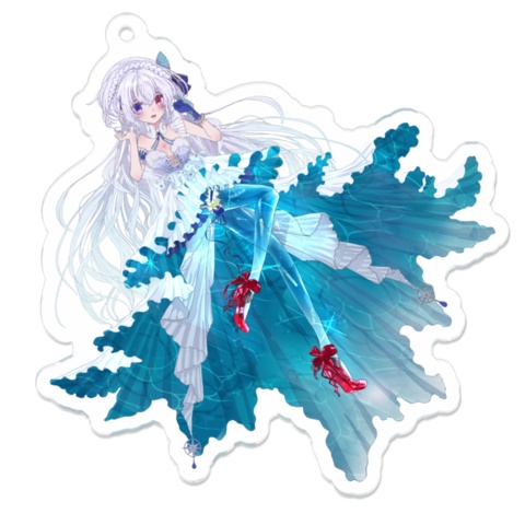 【月波ナト公式】アクリルキーホルダー【一周年記念&誕生日グッズ】