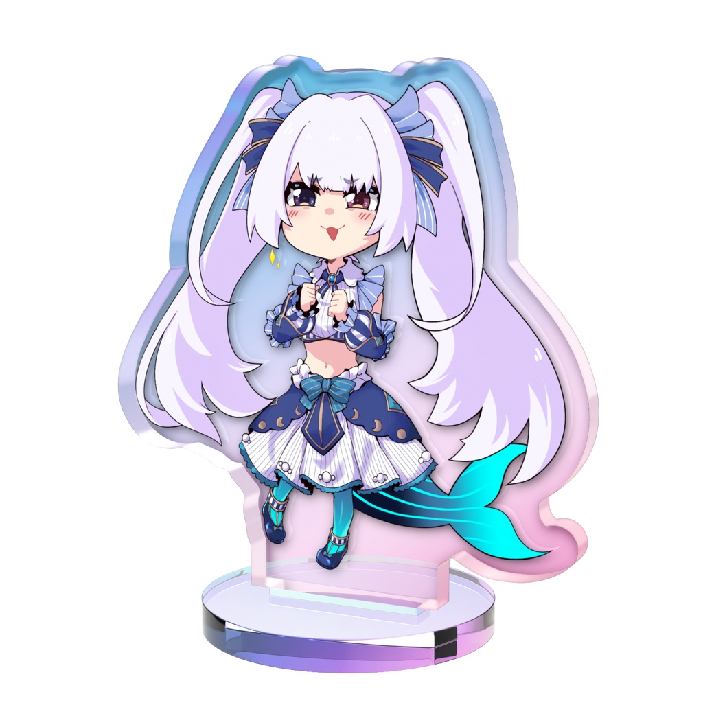 【月波ナト公式】オーロラアクスタ【6周年記念&誕生日グッズ】