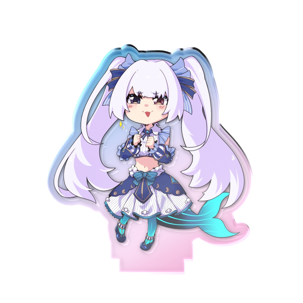 【月波ナト公式】オーロラアクスタ【6周年記念&誕生日グッズ】