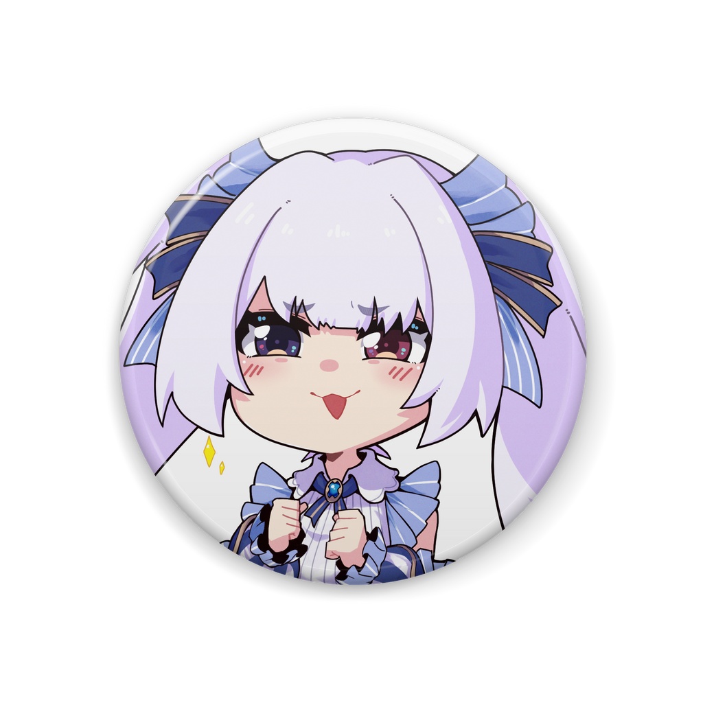 【月波ナト公式】缶バッジ【6周年記念&誕生日グッズ】