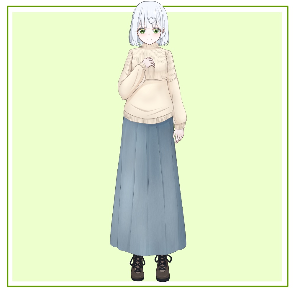 【無償版】全3種 わけあり少女私服ver