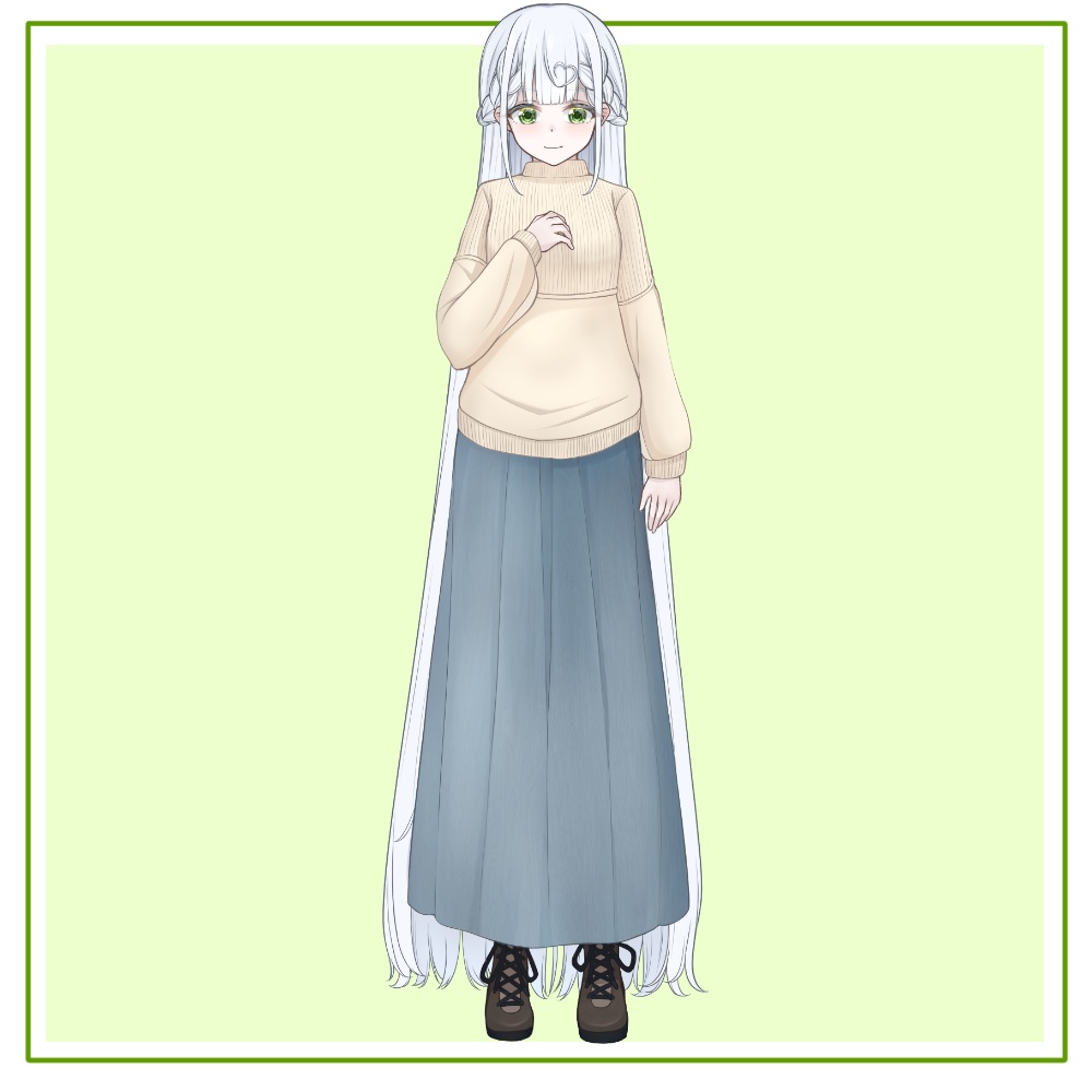 【無償版】全3種 わけあり少女私服ver