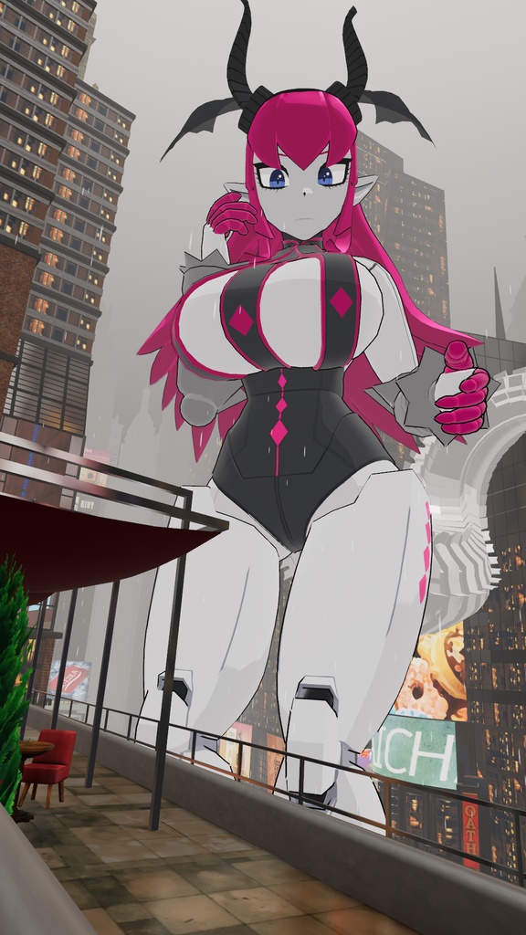 【オリジナル3Dコスチューム】メカエリちゃん【VRC】