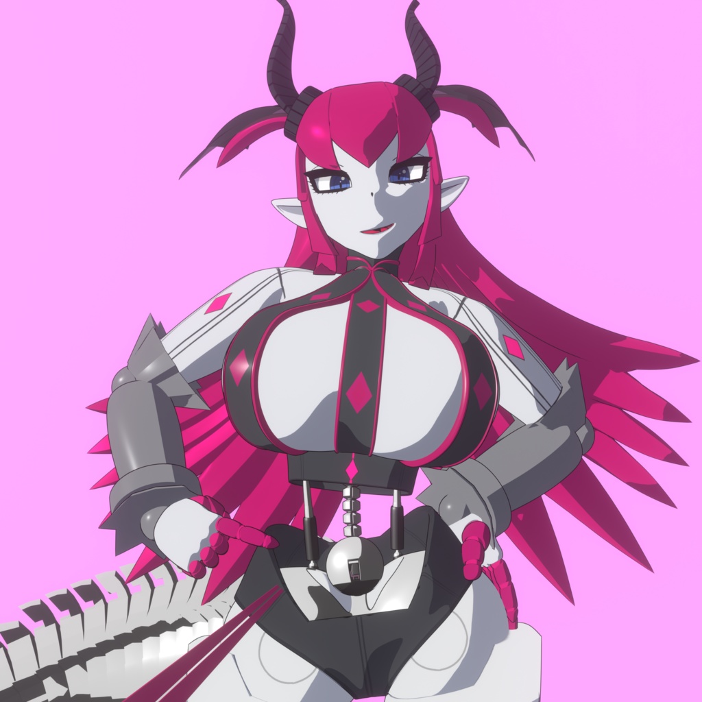 【オリジナル3Dコスチューム】メカエリちゃん【VRC】