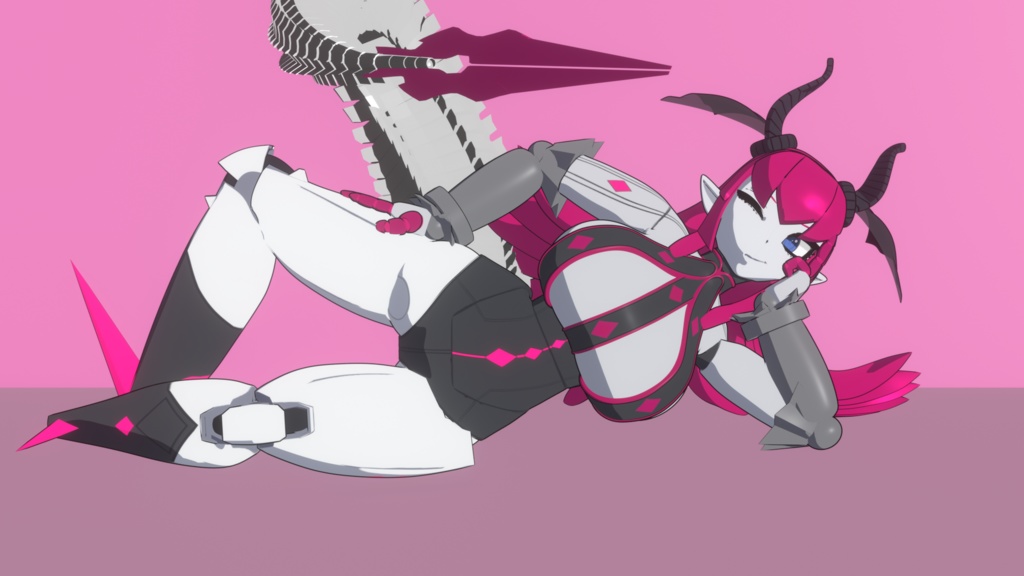 【オリジナル3Dコスチューム】メカエリちゃん【VRC】