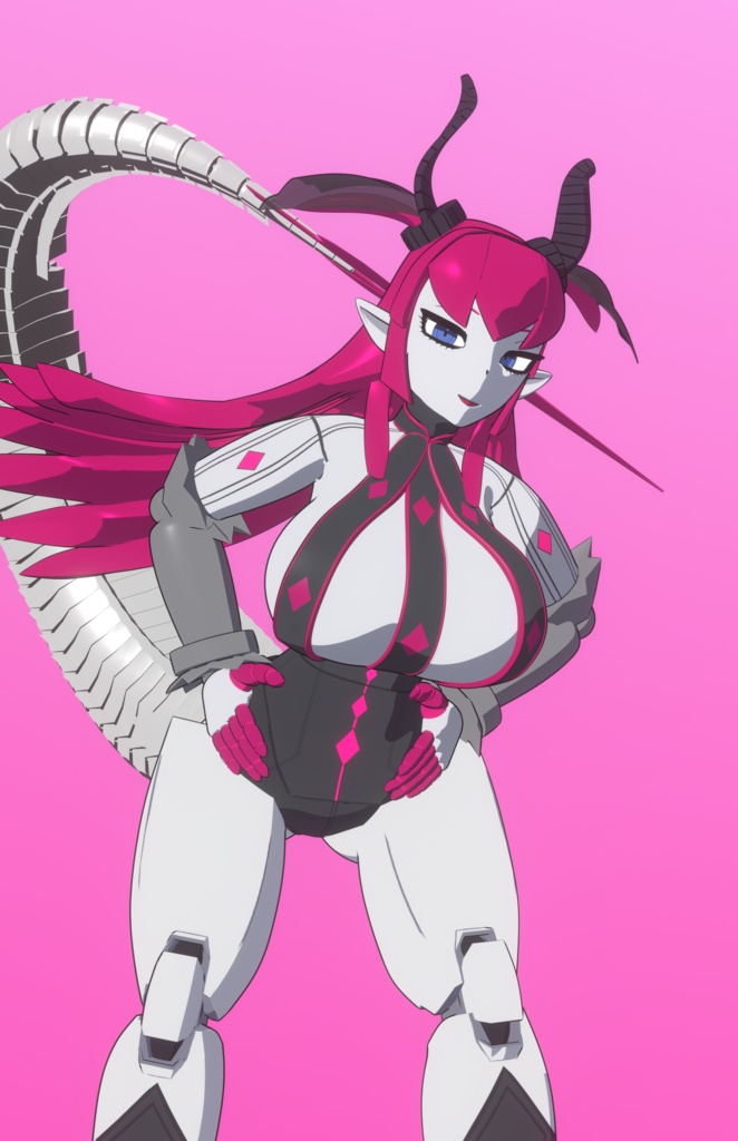 【オリジナル3Dコスチューム】メカエリちゃん【VRC】