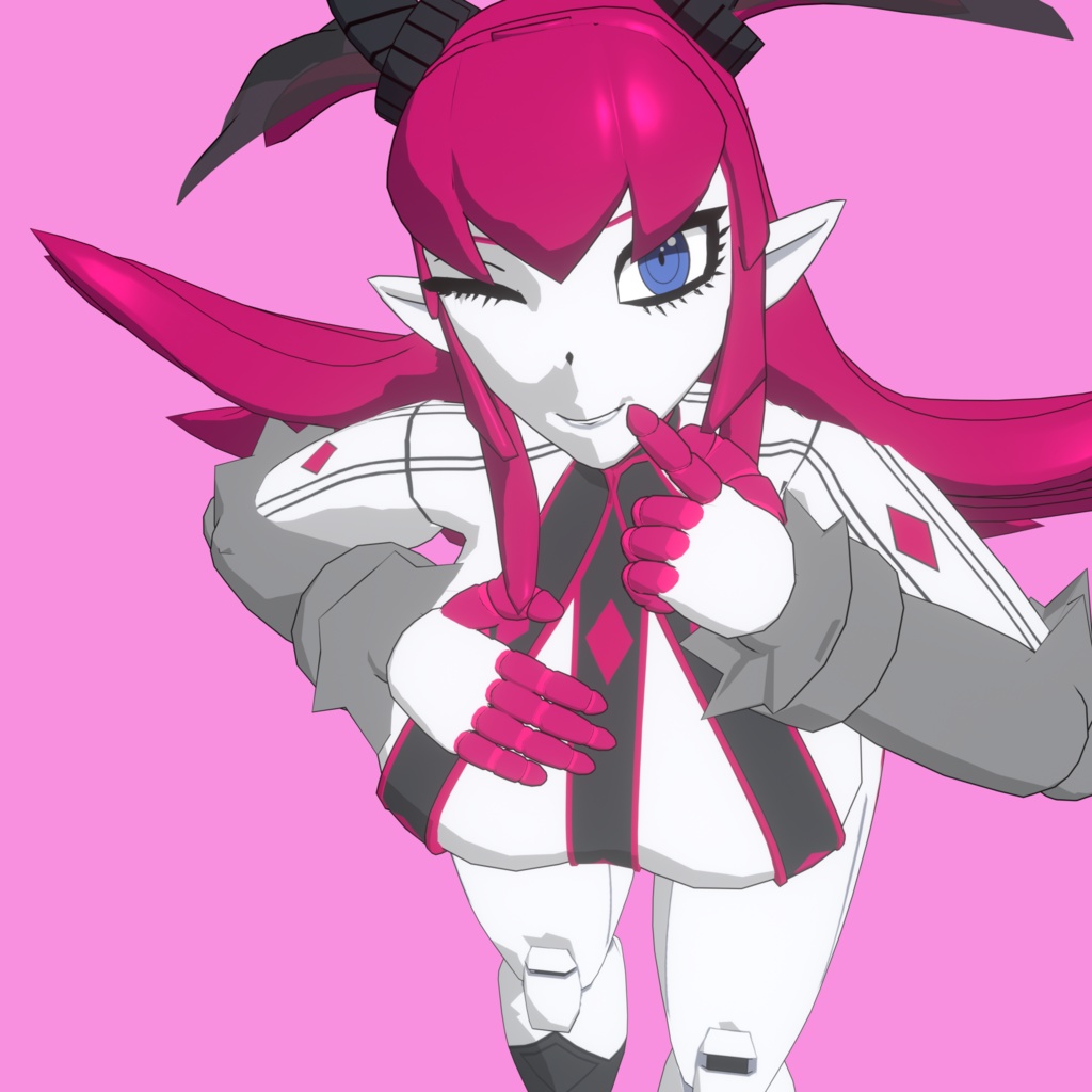 【オリジナル3Dコスチューム】メカエリちゃん【VRC】