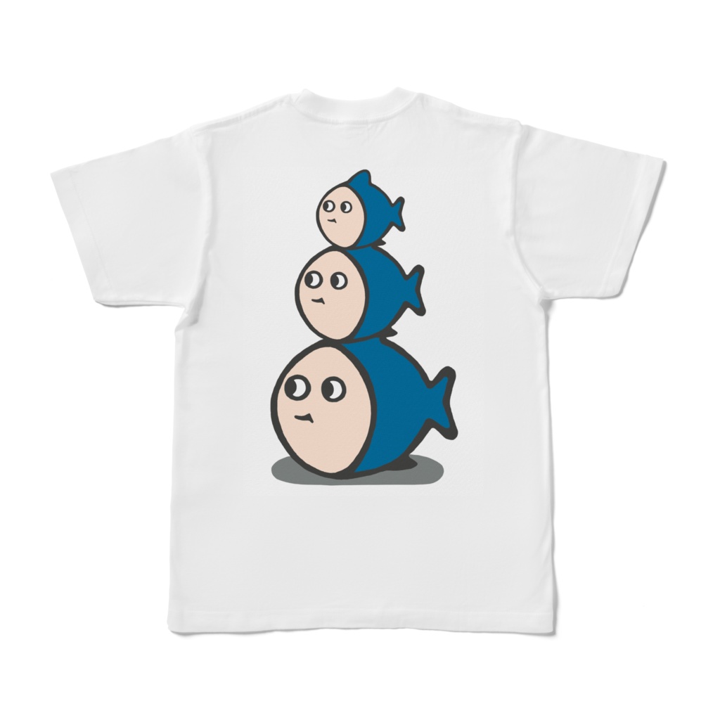 おさかなさんTOWER 両面プリント