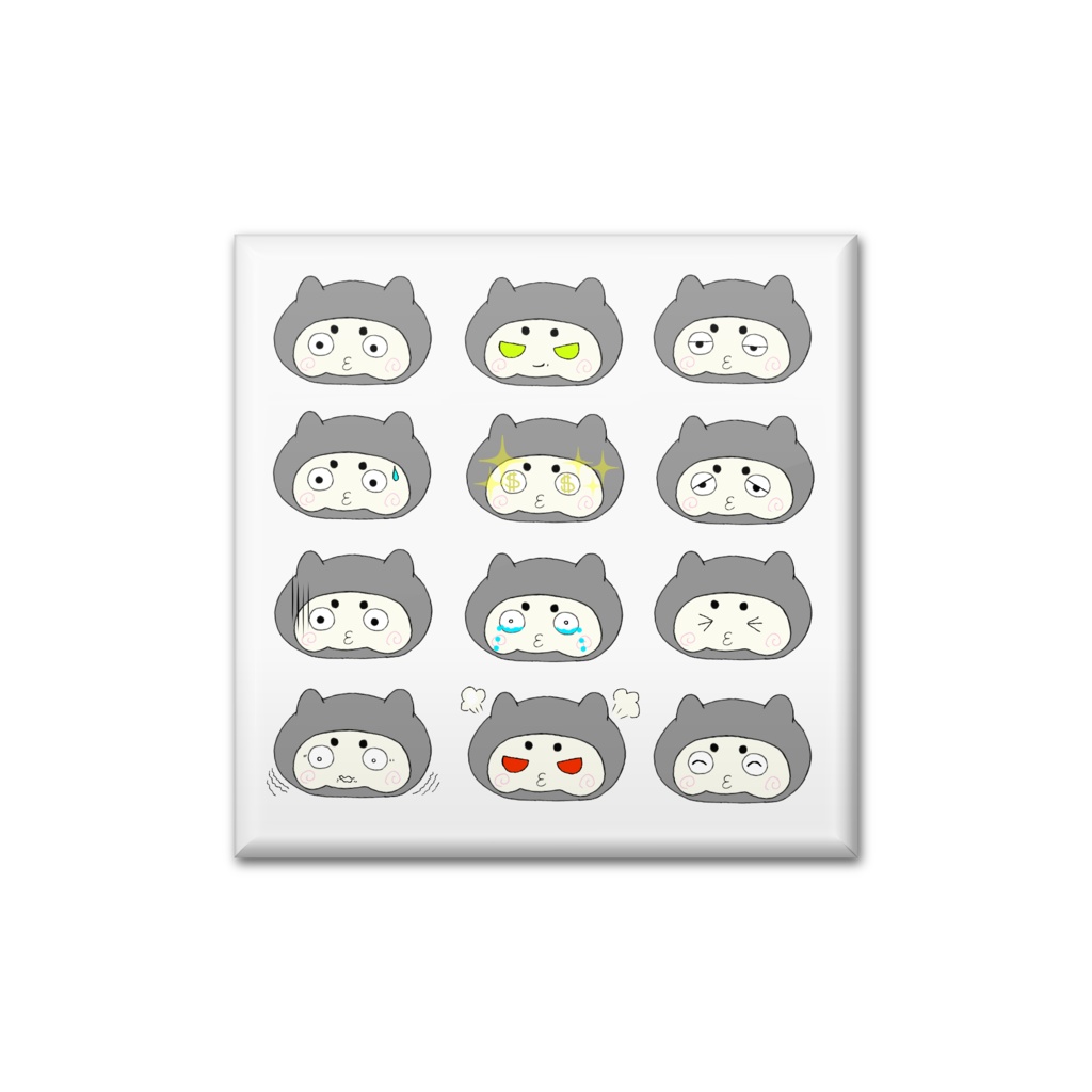ちんぺぃ顔いろいろ