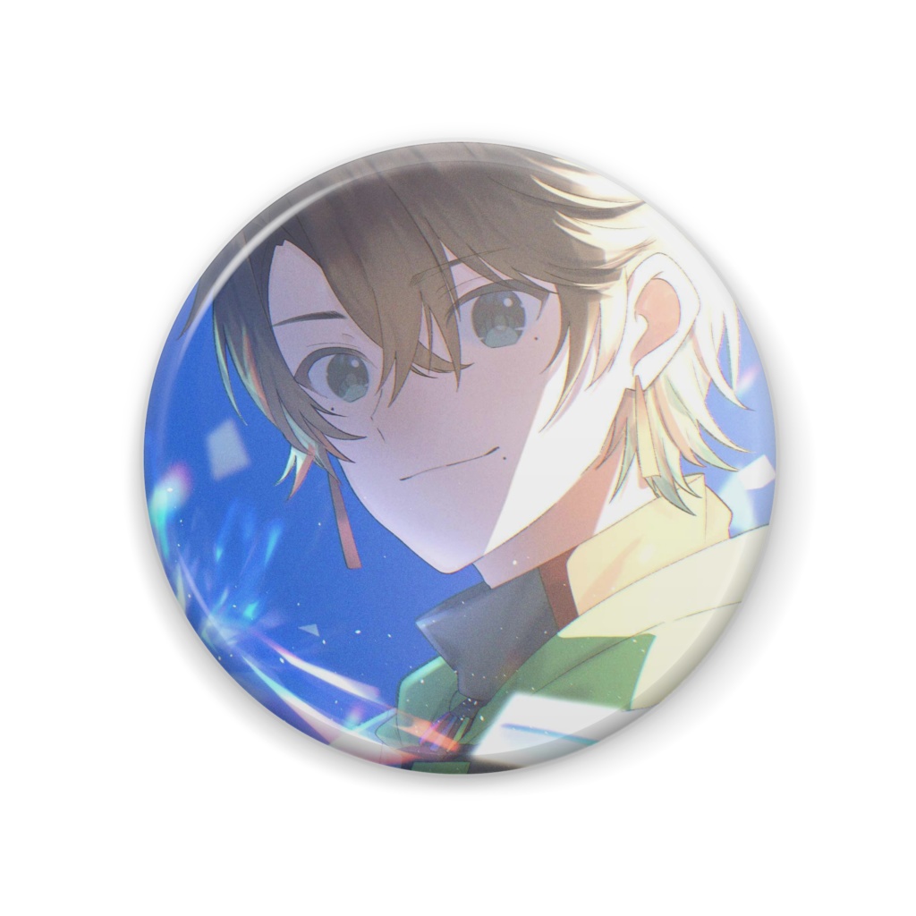 主人公優者誕生日グッズ2025 缶バッチ(57mm)