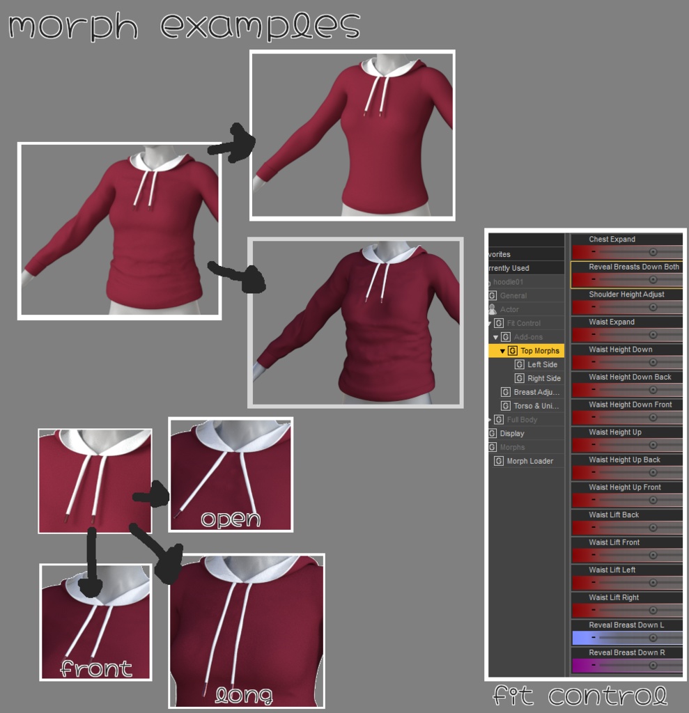 パーカーキャップセット for G8Fらへん