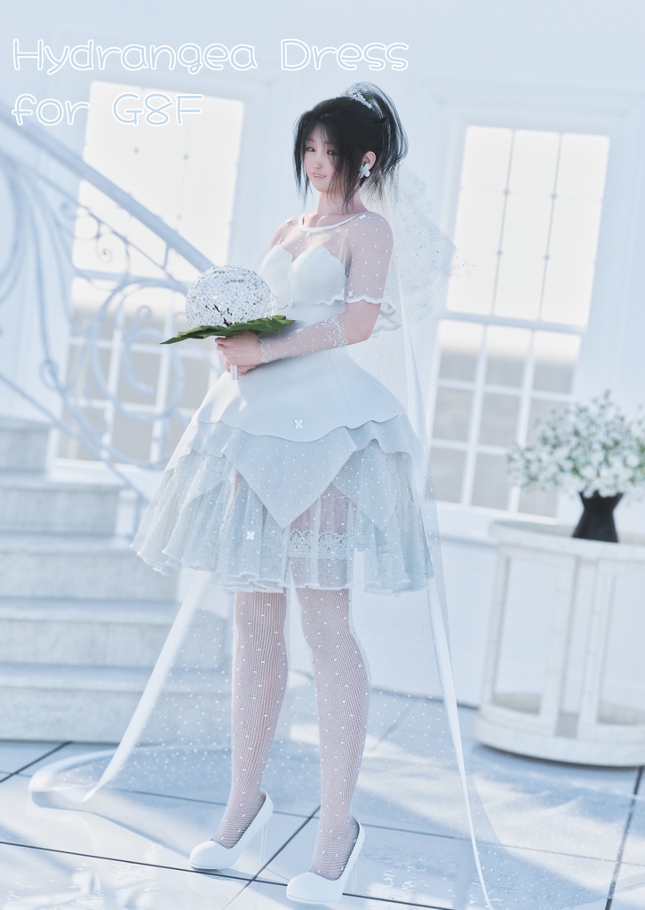 Hydrangea Dress for G8F