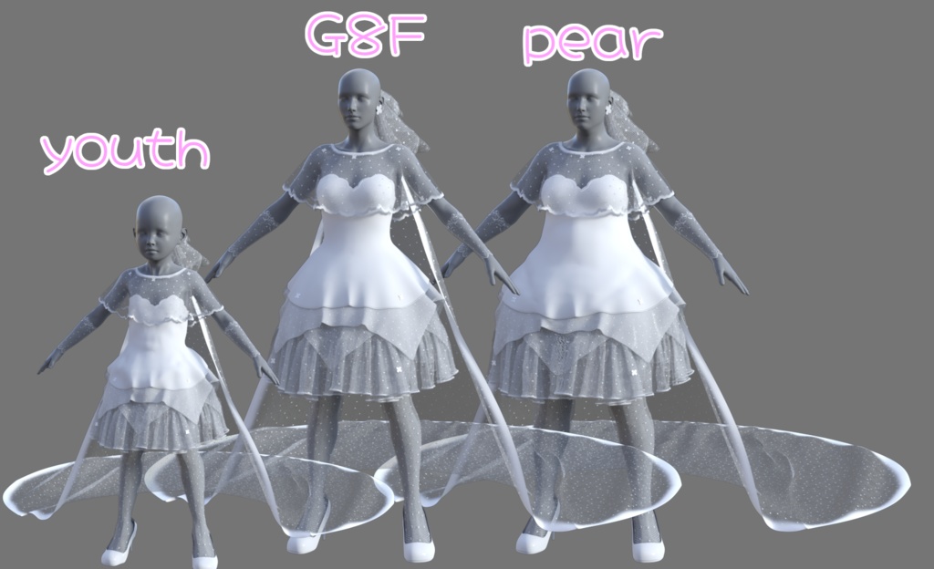 Hydrangea Dress for G8F